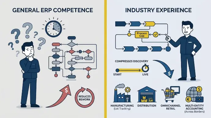 Industry Experience vs. General ERP Competence